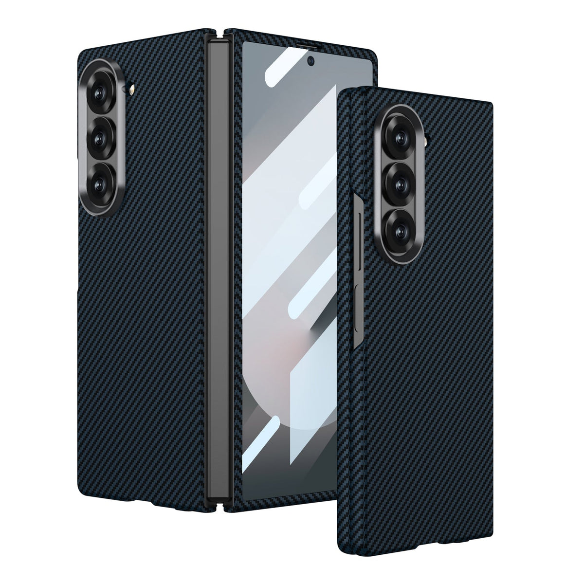 Ultra-Thin Carbon Fiber Z Fold 7, 6,5  MagSafe & Screen Protection Case