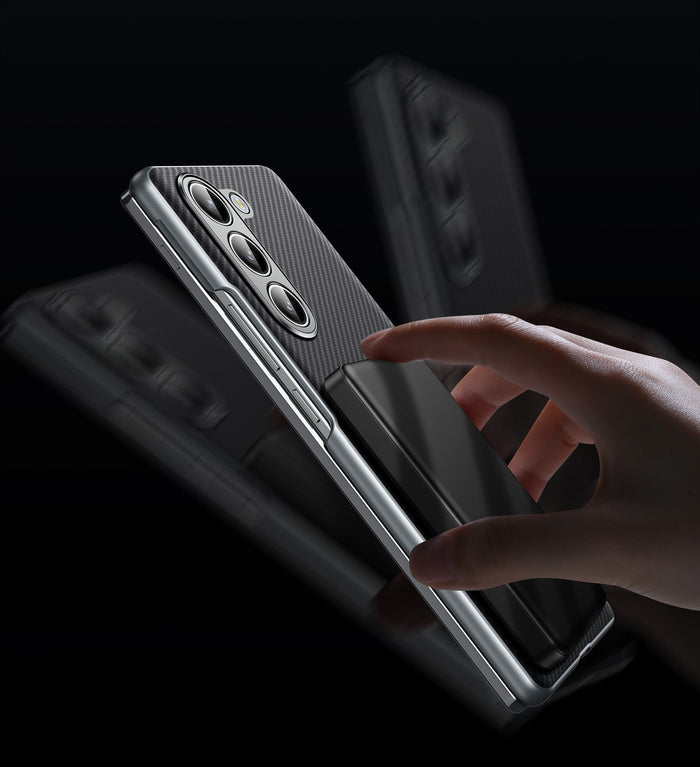 CarbonGuard Z Fold 6, 5, 4 Magnetic Wireless Charging Case