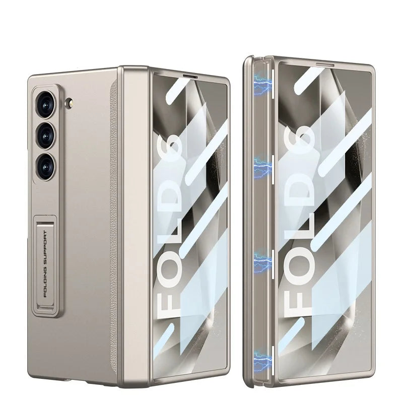 MagShell Z Fold 7/6 Case 360° Full Protection ,Magnetic Hinge, Anti-Peep