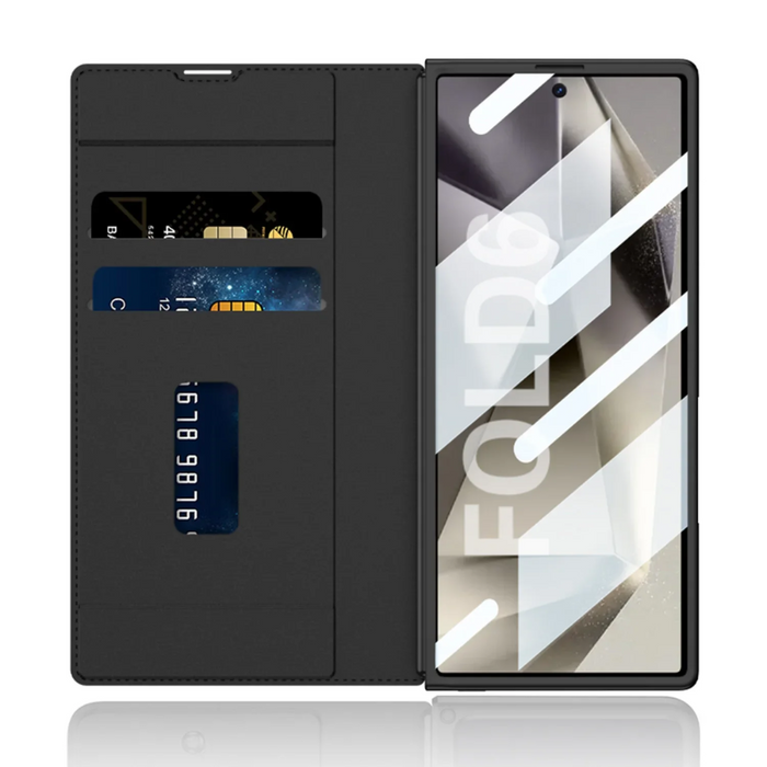 Armor Z Fold 7, 6, 5, 4 Wallet, Pen slot, Leather Case